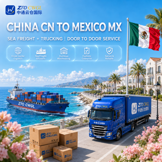 Freight Forwarder Mexico Sea Freight From China General Merchandise Door Delivery Agent Service