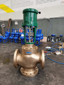 COVNA Electric Three-way Regulating <b>Valve</b> 220v Electric 3 Way <b>Control</b> <b>Valve</b> - Product Image 5