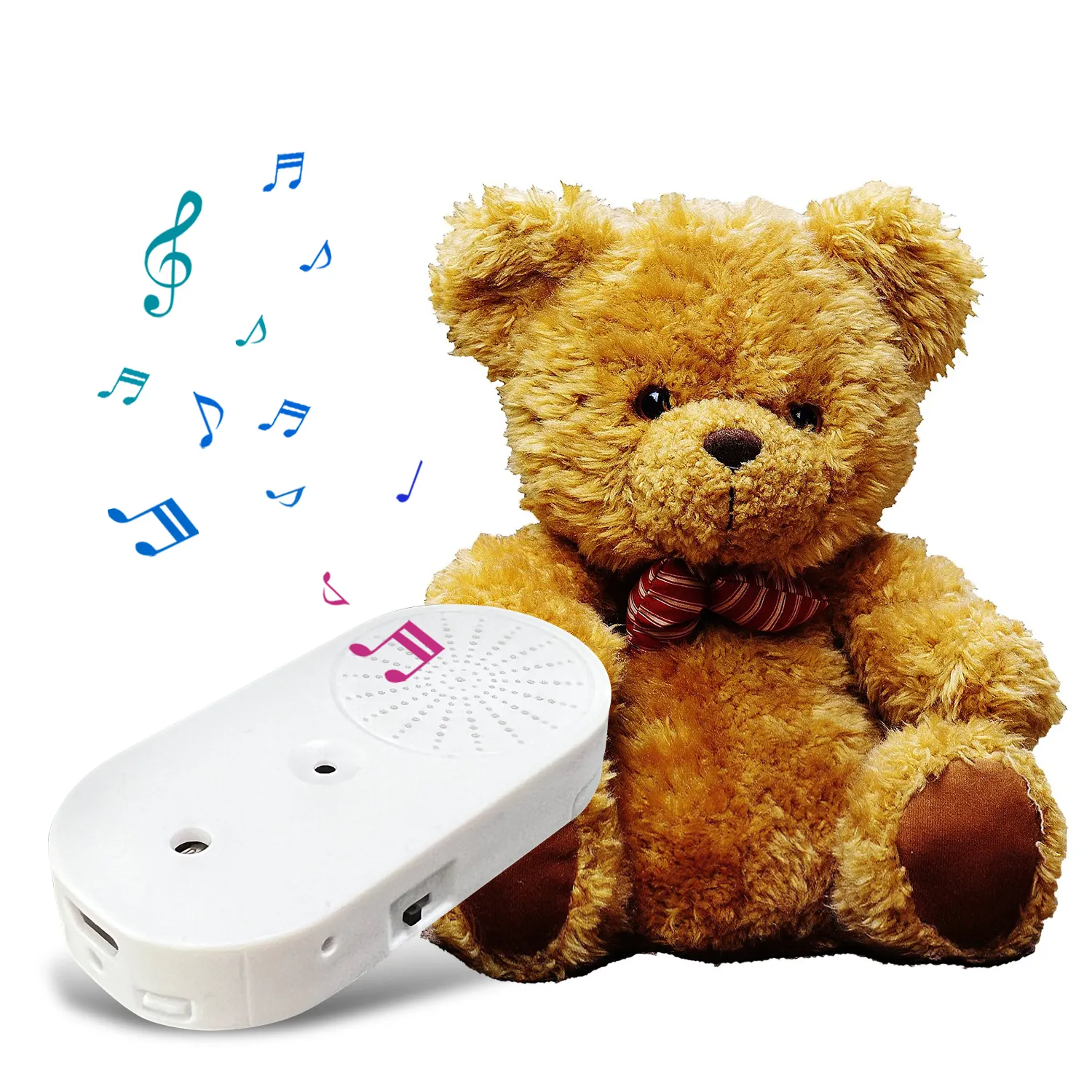Kartu Ucapan Mini Sensor cahaya 600s yang dapat direkam Chip musik modul suara yang telah direkam untuk mainan dan hadiah