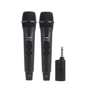 Professionele 2.4G draadloze XLR oplaadbare handheld microfoon met dynamische <span class=keywords><strong>HD</strong></span>-geluidsopname, aangepaste logo, 30M stabiele transmissie. - Product Image 1