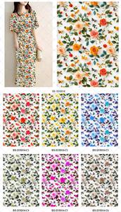 Tejido 30s Impresión de dígitos Rayon Challis Fabric Low MOQ Factory - Product Image 5