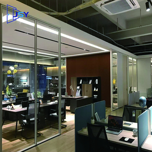 Có thể điều chỉnh trong nhà văn phòng demountable kính phân vùng tường âm thanh Bảng điều chỉnh văn phòng xây dựng tường chia cho các trường học kho - Product Image 1