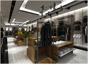 Cao cấp trang phục nam giới cửa hàng thiết kế trang phục nam giới cửa hàng quần áo phù hợp và hiển thị người đàn ông cửa hàng quần áo kệ trưng bày và đồ nội thất - Product Image 4