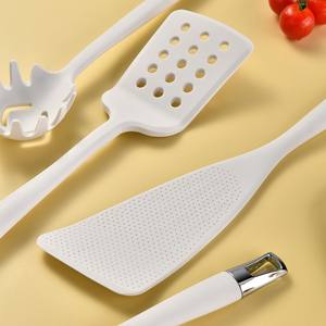 Soporte colgante antiadherente y seguro para utensilios de cocina, con <span class=keywords><strong>hebilla</strong></span> electrochapada, kit de siete piezas todo en uno de cucharas y espátulas - Product Image 4