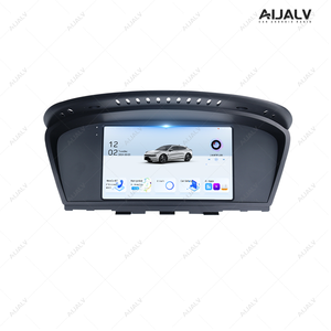 Aijia Panneau d'écran tactile multimédia pour <span class=keywords><strong>BMW</strong></span> Série 5 E60 2004-2010 Car Radio Fascia Frame 7inch Carplay Navigation Panel Trim - Product Image 3