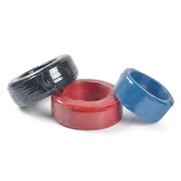 Câbles électriques en PVC cuivre 1,5 mm 2,5 mm 4 mm 6 mm 10 mm 450V 750V pour système solaire