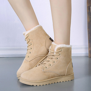 Botas de Nieve Nuevas con Forro de Terciopelo, Botas de Invierno para Mujer - Product Image 1