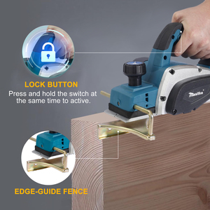 Herramientas de Trabajo Profesionales Ligeras, Mini Cepillo Eléctrico Portátil para Madera - Product Image 3