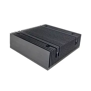 Precision Moulding Cooling Heat Sink Machining Extrusion Profile Anodized Aluminium Heat Sink