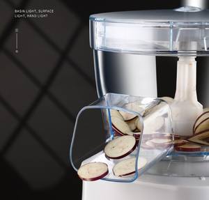 Petite machine à trancher électrique pour composants de noyau de moteur de Carrot-220v de courgette d'aubergine de concombre de citron - Product Image 3