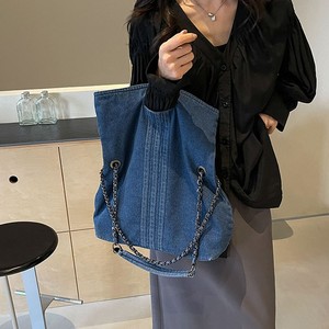 Nhà Máy Tùy Chỉnh Túi Xách Tay Chuỗi Thiết Kế Công Suất Lớn Tote Ví Và Túi Xách Denim Vai Túi Cho Phụ Nữ - Product Image 5