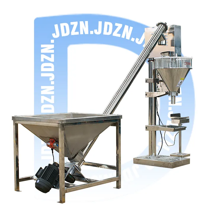 Mesin pengisi otomatis 5-50kg tas besar mesin pengepakan untuk silika asap kalsium tepung karbonat mesin pembungkus tas