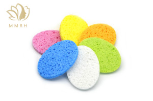 MMRH Hình Dạng Tùy Chỉnh Nén Mặt Làm Sạch Rong Biển Miếng Bọt Biển Tẩy Trang Pad - Product Image 3