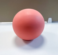 Ballon de yoga en PVC de 20 cm avec logo personnalisé, équipement d'équilibre en plastique souple pour le fitness, le Pilates, la maison, la salle de sport et la physiothérapie