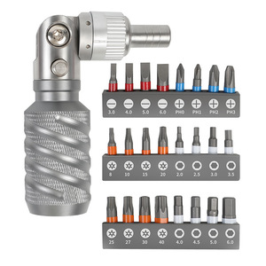 <b>Mini</b> <b>Drill</b> Bit Set 25 Pcs Phillips Flathead Screwdriver Bits With Anti Slip Handle For Diy Repair Tools - Product Image 2