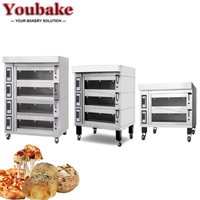 Usine Vente Directe Modem Style Européen Pont Four Pain Biscuits Pizza avec Vapeur Pierre Option Pont Four Électrique