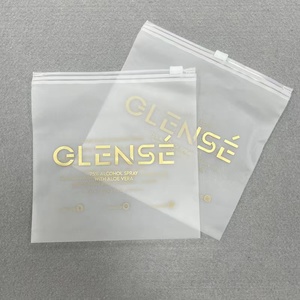 Túi Khóa Kéo Trong Mờ In Tùy Chỉnh Túi Bao Bì Quần Áo Bằng Nhựa Có Khóa Kéo Tự Niêm Phong Khóa Kéo Khóa Zip Chống Nước - Product Image 3