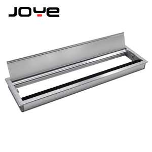 Copertura per Canale in Alluminio JOYE con Chiusura Lenta, Passacavo Rettangolare per Mobili da Ufficio, Copertura a Ribalta per Porta Singola - Product Image 5