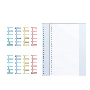 ダブルループワイヤースパインメタルコイルリングPVCコームバインディングリング (ノートブックオフィス用) 鉄ナイロン紙製のボックスにパッケージ化 - Product Image 2