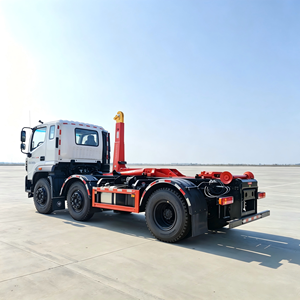 Camión de Basura de 3 Ejes Foton Raywoo 6x2 de Servicio Pesado con Gancho Hidráulico para Recolección Municipal - Product Image 2