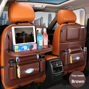 Organizador de Asiento Trasero para Auto Más Vendido - Bolsa de Almacenamiento de Gran Capacidad con Bolsillos para Artículos Esenciales de Viaje - Product Image 4