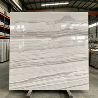 Vente directe d'usine de marbre naturel à grain de bois d'Athènes, idéal pour les sols de salon d'appartement et les tables basses murales d'hôtel
