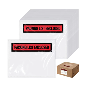 Enveloppes auto-adhésives pour listes de colisage, pochettes étanches pour étiquettes d'expédition, pochettes pour factures et envois postaux, sacs d'expédition - Product Image 2