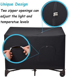 Cubierta de tienda de campaña al aire libre, tienda opaca elástica para interior, portátil, juego para dormir, cómoda, cama antimosquitos, <span class=keywords><strong>cuna</strong></span> de bebé, cubierta de cama con oscurecimiento - Product Image 2