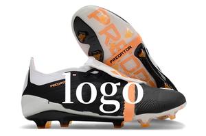 Chaussures de football unisexes neuves Falcon 24ème génération Predator entièrement tricotées à lacets FG en caoutchouc pour le sport, vente en gros transfrontalière - Product Image 6