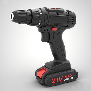 Taladro Eléctrico Inalámbrico de 21V Máx. con Batería de Litio, Doble Velocidad, Portabrocas sin Llave, Reversible, para Trabajos Domésticos y Perforación en Madera - Product Image 5