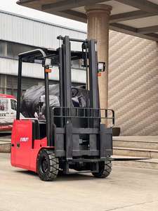 Carretilla elevadora de 3 ruedas con certificado CE, carretilla elevadora eléctrica pequeña de 1,5 toneladas y 2,0 toneladas, carretilla elevadora de 3 ruedas para pasillo estrecho para contenedor - Product Image 5