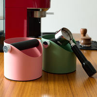 Mini-bac à café en alliage d'aluminium de qualité alimentaire, écologique, 6 couleurs, avec design portable et réservoir intégré, pour machine à café