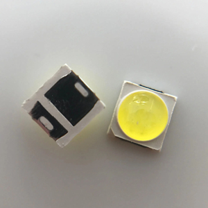 SMD <span class=keywords><strong>3030</strong></span> 1W 3V LED Blanc Chaud 3000K Puce 350mA avec Dôme Lentille SMD <span class=keywords><strong>3030</strong></span> pour Automobile Éclairage LED - Product Image 1
