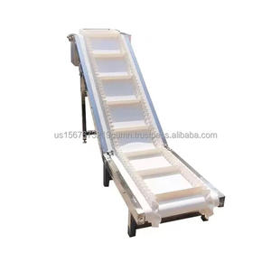 Cinta Transportadora Inclinada de Aluminio para Clasificación de Frutas, Sistema Modular de Cinta Transportadora de PVC, Capacidad de Carga de 300 kg, Antiestática, 120 m/min, 2 Capas - Product Image 5