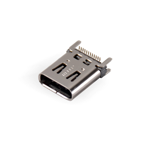 Conector de Enchufe USB Tipo C de Ángulo Recto Híbrido MUP de 24 Pines DIP+ SMT, DIMA 10.00 USB 3.1 TIPO C para Cargador - Product Image 4