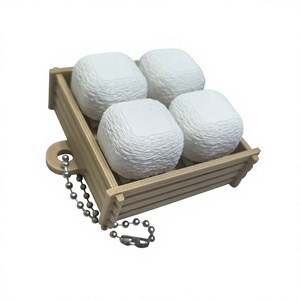 Juguete de Escritorio Miniatura Antiestrés con Diseño de Tofu, Impreso en 3D con PLA Ecológico, para Uso Familiar y de Fiesta, Regalo/Promoción - Product Image 1