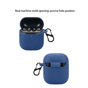 Funda para auriculares para Oraimo FreePods Neo, carcasa de silicona para auriculares con llavero TWS fundas inalámbricas erabuds para funda <span class=keywords><strong>AirPords</strong></span> - Product Image 3