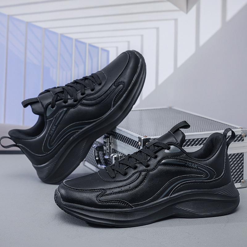 Black Leather Upper