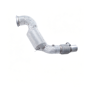Downpipe catalizzato a 200 celle per <span class=keywords><strong>BMW</strong></span> 116i <span class=keywords><strong>118i</strong></span> <span class=keywords><strong>F20</strong></span> F21 1.6T N13 - Tubo di scarico ad alte prestazioni - Product Image 3