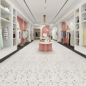 600x1200 mét tráng men gốm sứ vitrified tường gạch lát sàn với terrazzo khắc Retro loạt thiết kế cho tường và sàn nhà - Product Image 5