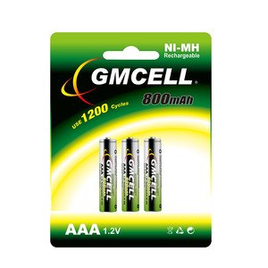 GMCELL Brand 1.2V NiMh AA 1200mAh Rechargeable Battery for Consumer Electronics Toys Flashlights & Vehicles - Product Image 3