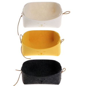 Plateaux de rangement en feutre durables et pratiques de haute qualité pour un usage quotidien à la maison - Product Image 3