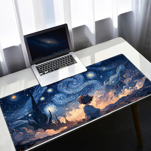 Alfombrilla de ratón antideslizante súper genial para portátil/material de goma lavable de escritorio con diseño de dibujos animados para uso en oficina y juegos - Product Image 1