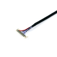Benutzer definiertes 30-poliges LVDS-LCD-Kabel 15-cm-Kabel für elektronische Bildschirm anzeige und Kabelbaum