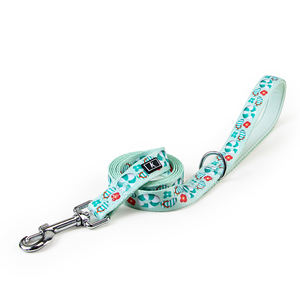 Correa para Perro Mediano Kingspeed, Diseño de Lujo con Tema Marino de Verano, Nailon Resistente con Estampado Floral Colorido, Precio de Fábrica - Product Image 1