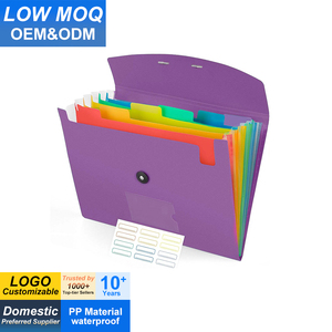 ملف أكورديون بـ 7 جيوب، مجلد ملفات قابل للتوسيع بحجم A4، منظم وثائق محمول - Product Image 1