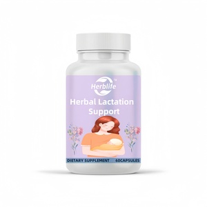 Suplemento Vegano de Semillas de Hinojo para Lactancia, Marca Privada OEM/ODM, con Apoyo de Fenogreco, Moringa, Cápsulas para Lactancia - Product Image 1