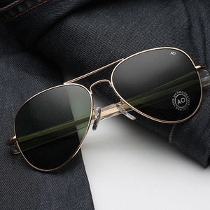 Occhiali Moto Vintage Occhiali Da Sole Aviatore Bandiera USA - Modello Patriottico Stelle E Strisce, UV400, Metallo, Unisex Occhiali Aviatore Metallo - Foto 11