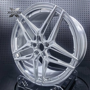 Rines XINGTU Cromados/Pulidos para Autos de Pasajeros de 17 18 19 20 <span class=keywords><strong>21</strong></span> 22 23 Pulgadas 5x120 5x112 5x114.3 Cóncavos Pintados para Autos de Carreras - Product Image 2