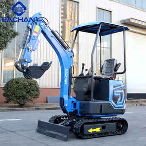 Hızlı teslimat Mini ekskavatör 1.2 Ton belediye mühendislik hafriyat küçük ekskavatör şantiye paletli mikro kazıcı - Product Image 4